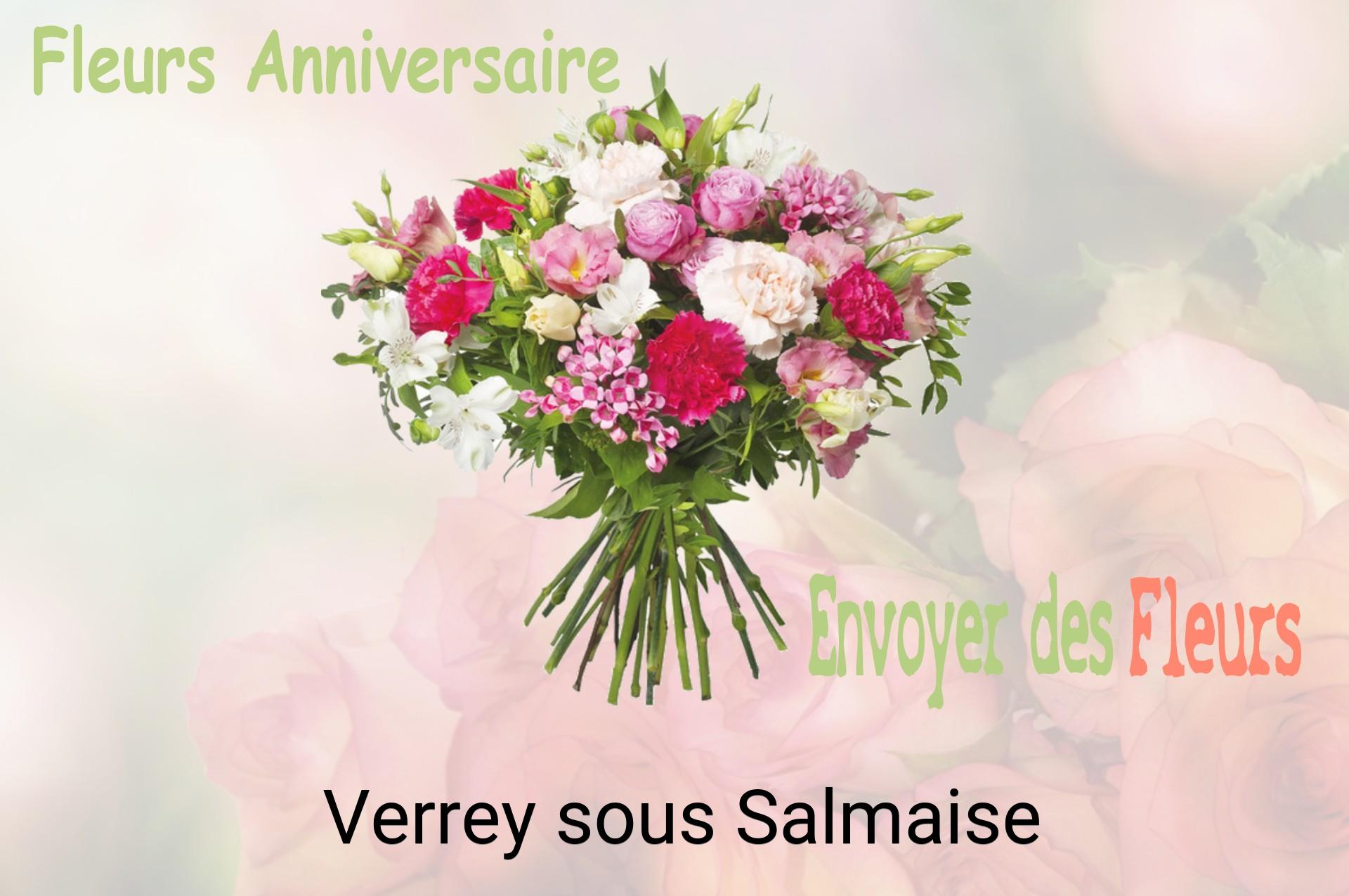 Bouquet de fleurs d’anniversaire livré à Verrey-sous-Salmaise