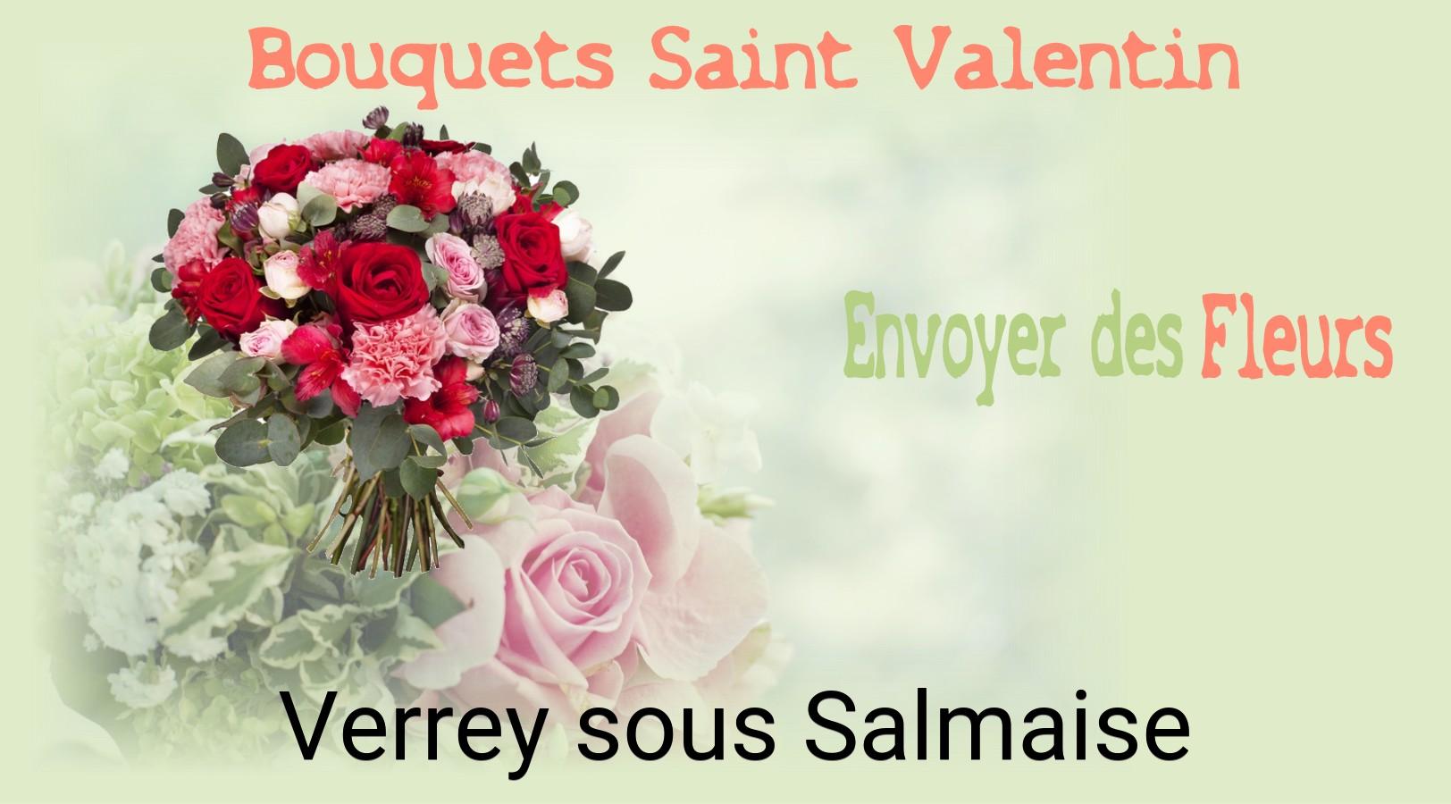 Roses de Saint-Valentin livrées à Verrey-sous-Salmaise